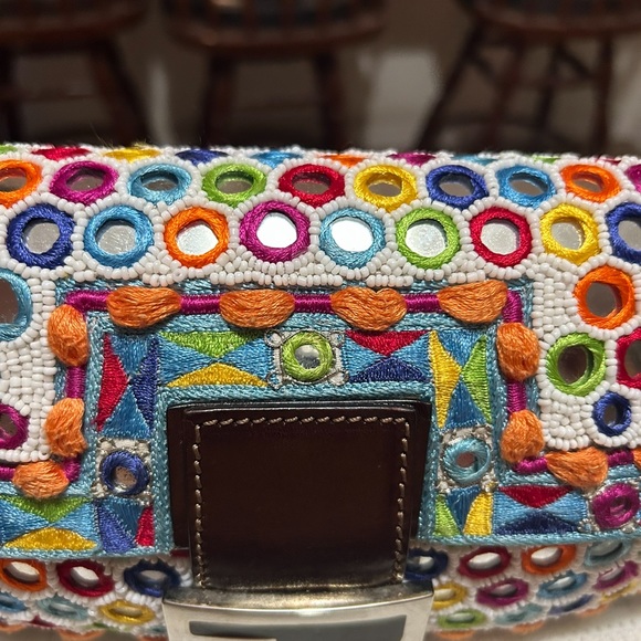 RARE 1999 Mirrored Fendi Baguette Handbag AUTHENTIC In PERFECT Condition - Picture 3 of 16